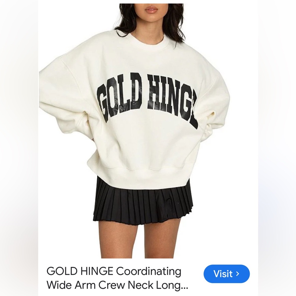 Gold Hinge Sweater